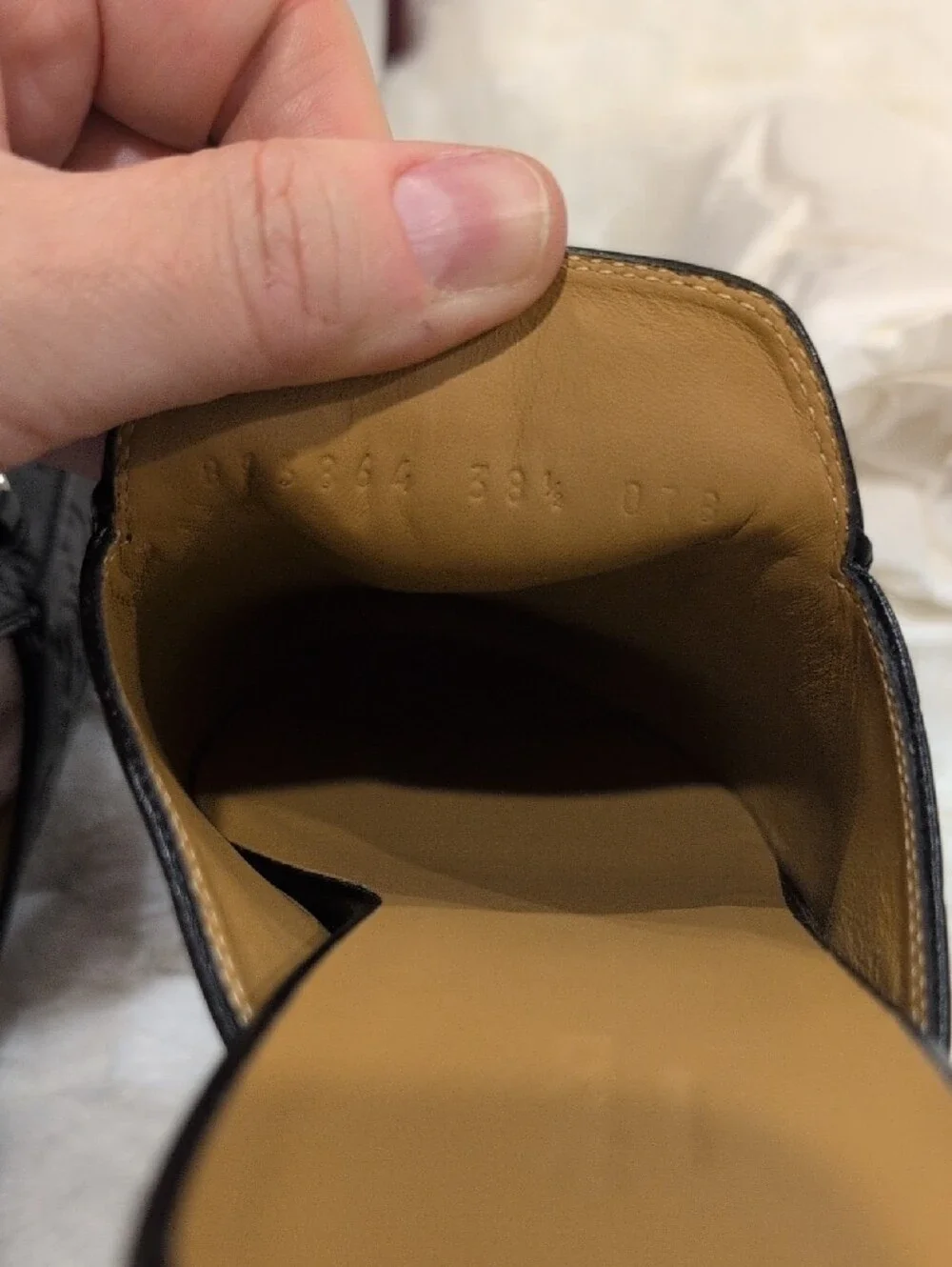 NIB Gucci Princetown GG Mules in Embossed Leather 38.5